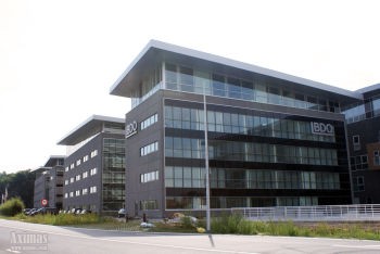Offices to lease in the Axxess Business Park in Merelbeke near Ghent