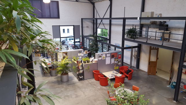 Offices to let at Ghent Saint-Peters railway station