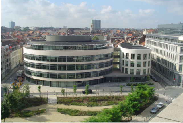 Offices to let in the Brussels European quarter