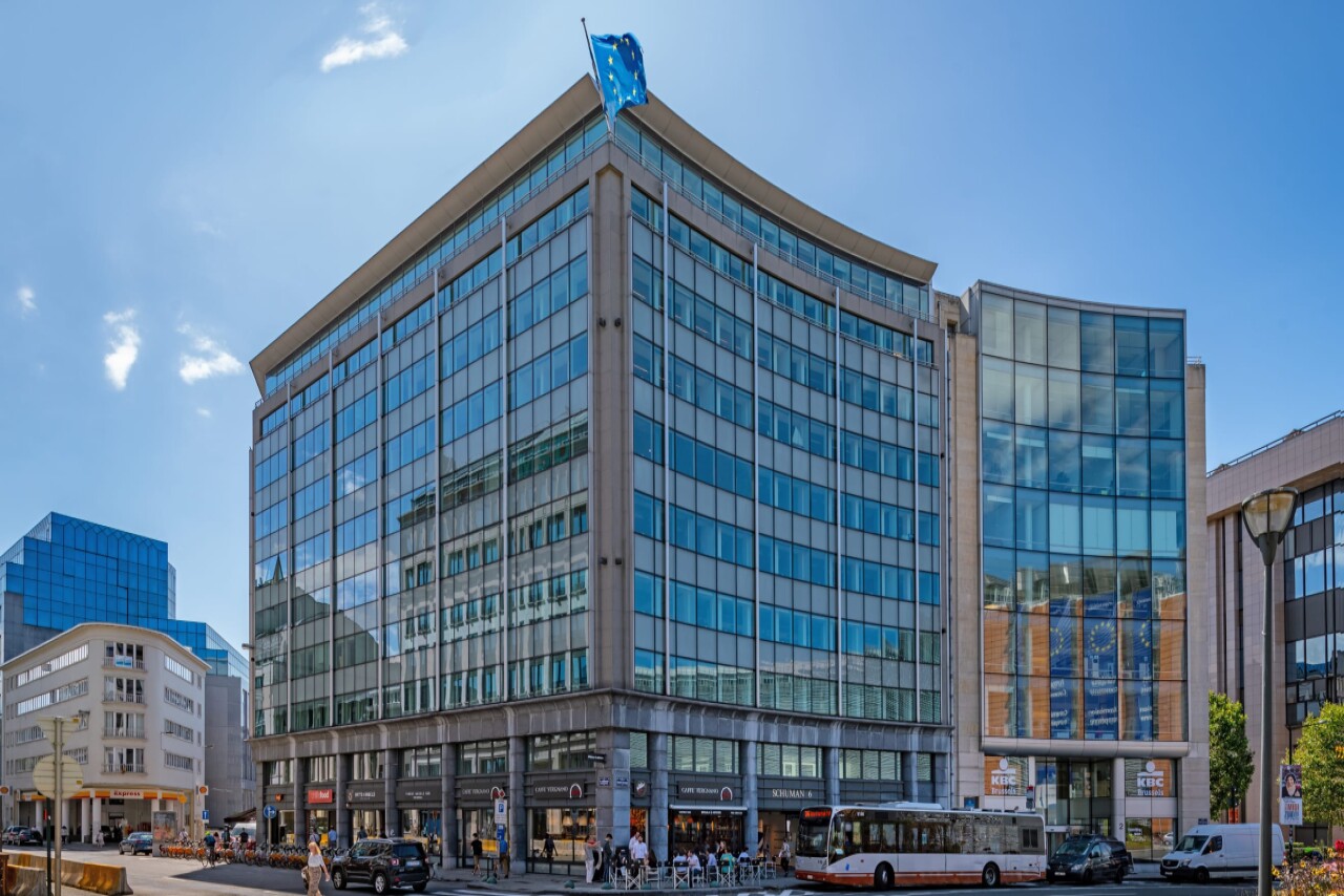 Offices to let on the Brussels Schuman round-about