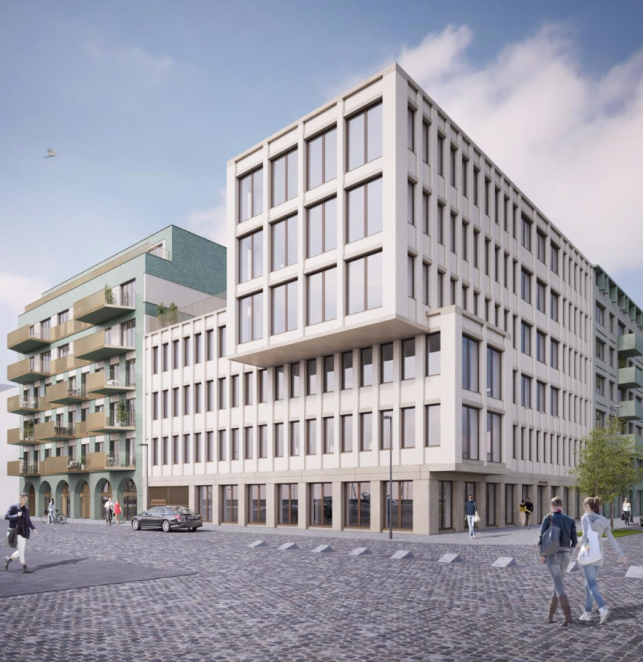 Offices for sale on the Antwerp Little Island Aximas